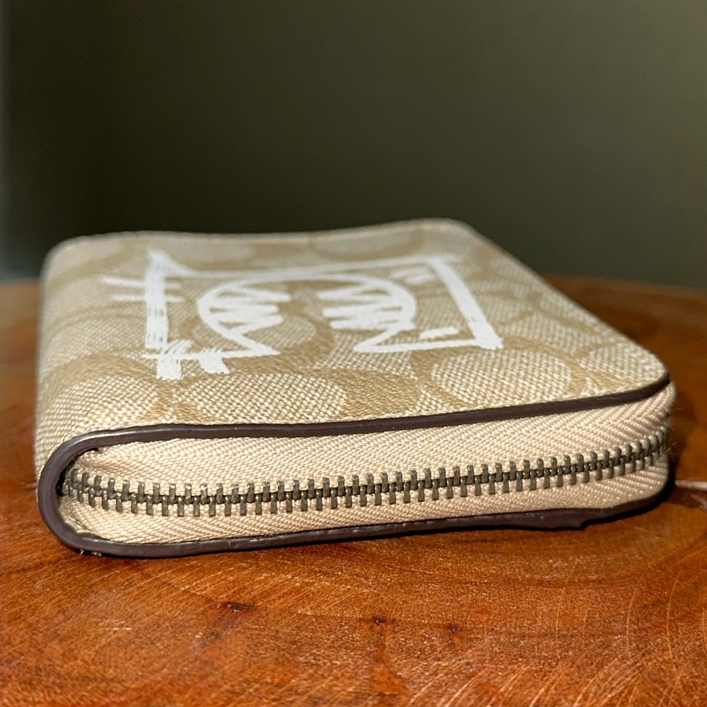 *RARE* NWT COACH Guang Yu Rexy Small Zip Around Wallet - Picture 5 of 16